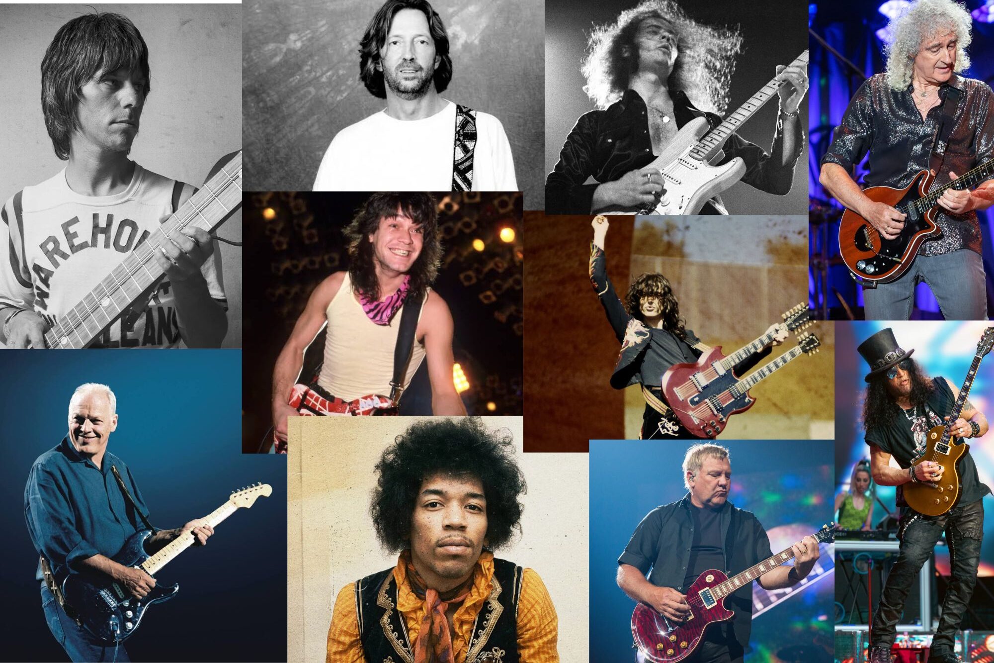 RANKING DE LOS 10 MEJORES GUITARRISTAS DE LA HISTORIA